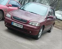 Зимова решітка Глянцева для Opel Astra G classic 1998-2012рр