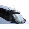Козирьок на лобове скло (чорний глянець, 5мм) для Fiat Doblo II 2010-2022 рр