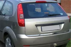 Кромка кришки багажника (нерж.) Carmos - Турецька сталь для Ford Fiesta 2002-2008 рр