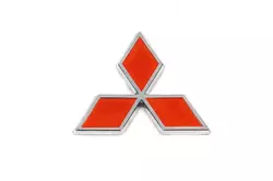 Значок 85мм (червоний) для Mitsubishi Colt 1996-2004 рр