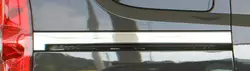 Молдинг під зсувну двері (2 шт., нерж.) для Opel Combo 2012-2018 рр