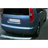 Накладка на задній бампер OmsaLine (нерж) Глянцева для Dacia Lodgy 2012-2022 рр