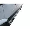 Бічні труби (2 шт., нерж.) d60, Long-ExtraLong для Mercedes Sprinter W907/W910 2018-2024 рр