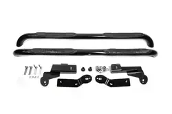 Бічні труби для довгої бази (2 шт, Чорні) для Toyota Rav 4 2006-2013 років