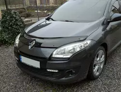 Дефлектор капота 2009-2013 (EuroCap) для Renault Megane III рр