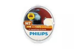 Лампа головного світла Philips H7 55W 12972XVG X-treme Vision G-Force -2024130% для Універсальні товари