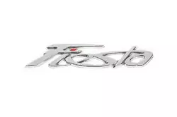 Напис Fiesta 14см (Новий дизайн) для Ford Fiesta 1995-2001 рр