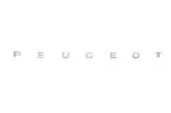 Напис Peugeot (630мм на 25мм) для Peugeot Partner Tepee 2008-2018рр