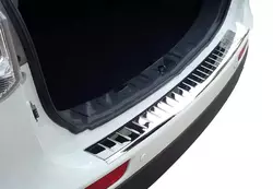 Накладка на задній бампер OmsaLine (2012-2015, нерж) для Mitsubishi Outlander рр