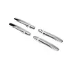 Накладки на ручки (4 шт, нерж) Carmos - турецька сталь для Chery Elara - Alia - Fora - A5 2006-2024 рр