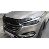 Дефлектор капоту (EuroCap) для Hyundai Tucson TL 2016-2021рр