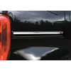 Молдинг під зсувні двері (2 шт, нерж.) Carmos - Турецька сталь для Fiat Fiorino/Qubo 2008-2024 рр