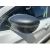 Накладки на дзеркала під карбон (2 шт., пласт.) для Nissan Qashqai 2014-2021рр