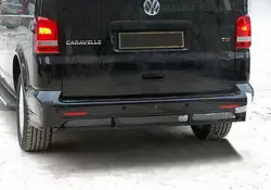 Накладка на задній бампер ABT (під фарбування) для Volkswagen T5 2010-2015 рр