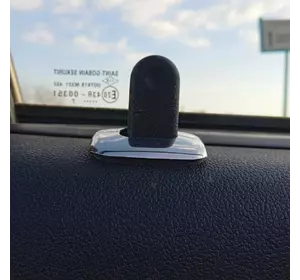 Накладки на внутрішні кнопки (4 шт, нерж) для Dacia Duster 2008-2018 рр