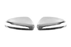 Накладки на дзеркала (2 шт, нерж.) для Mercedes C-сlass W205 2014-2021рр