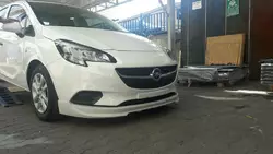 Передня нижня накладка (під фарбування) для Opel Corsa E 2015-2024 рр