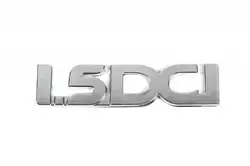 Напис 1.5DCI (110мм на 25мм, 908928973R) для Dacia Sandero рр