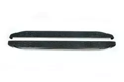 Бокові пороги BlackLine (2 шт., алюміній) для Volvo XC90 2015-2024 рр