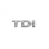 Напис Tdi Під оригінал, Всі букви хром для Volkswagen Bora 1998-2004 рр