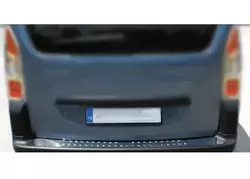 Накладка на задній бампер Omsa Line (нерж.) для Citroen Berlingo 2008-2018 рр