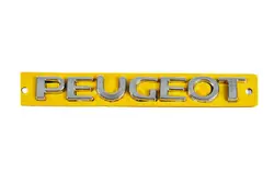 Напис Peugeot 8665.PW (137мм на 15мм) для Peugeot 207