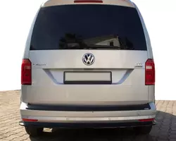 Задня лип накладка (ABS) для Volkswagen Caddy 2015-2020 рр