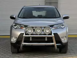 Кенгурятник WT018 (нерж) для Toyota Rav 4 2013-2018 рр