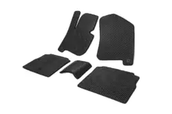 Поліуретанові килимки EV (EVA, чорні) для Kia Soul II 2013-2018 рр