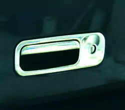 Накладка на ручку багажника (нерж.) Carmos - Турецька сталь для Volkswagen Golf 4
