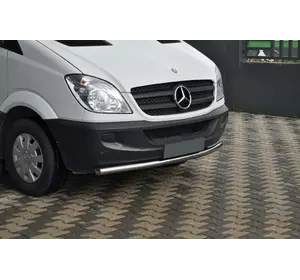 Передня нижня дуга ST008 (нерж.) 2013-2024, 60мм для Mercedes Sprinter W906 рр
