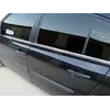 Зовнішня окантовка вікон (4 шт, нерж) SD/SW, Carmos - Турецька сталь для Renault Megane II 2004-2009 рр