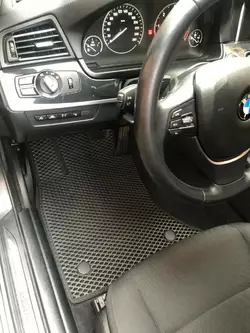 Килимки 2013-2016 (EVA, чорні) для BMW 5 серія F-10/11/07 рр