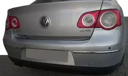 Кромка багажника (нерж) Carmos - Турецька сталь для Volkswagen Passat B6 2006-2012рр