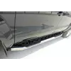 Бокові пороги Amazon Silver (2 шт., нерж) 70 мм для Volkswagen Amarok 2010-2022 рр