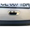 Накладка на ручку двері багажника (нерж.) Carmos - Турецька сталь для Renault Kangoo 2008-2020 рр
