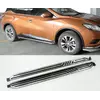 Бокові пороги V2 (2 шт) для Nissan Murano 2014-2024 рр