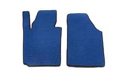 Килимки EVA (Синій) 5 шт, передні та задні (стандарт, 1 зсувні двері) для Volkswagen Caddy 2015-2020 рр