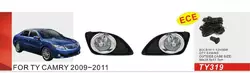 Протитуманки 2009-2011 (2 шт, галогенні) для Toyota Camry рр