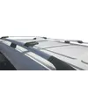Перемички на рейлінги під ключ (2 шт) Чорний для Mercedes Viano 2004-2015 рр