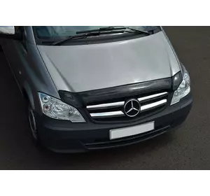 Дефлектор капоту (EuroCap) для Mercedes Vito W639 2004-2015рр
