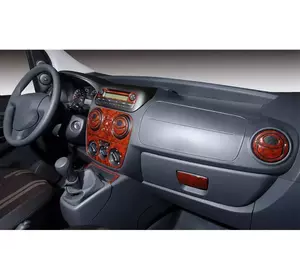 Накладки на панель Титан для Peugeot Bipper 2008-2024 рр
