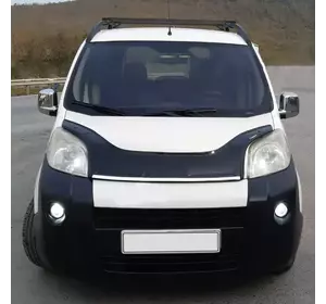 Дефлектор капоту (EuroCap) для Fiat Fiorino/Qubo 2008-2024 рр