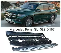Бокові пороги (2 шт, OEM) для Mercedes GLE W167