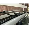 Перемички на вбудовані рейлінги під ключ Wizard V2 (2 шт) 125см, чорні для Seat Arona 2017