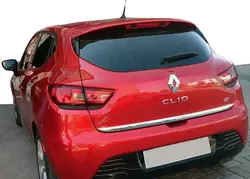 Кромка багажника (HB, нерж) для Renault Clio IV 2012-2019 рр