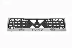 Рамка під номер хром Ford (1 шт, нержавіюча сталь) для Тюнінг Ford