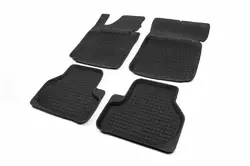 Гумові килимки з бортом (4 шт, Polytep) для Skoda Octavia II A5 2010-2013рр