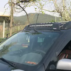 Козирок вітрового скла V3 (LED) для Jeep Patriot