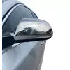 Накладки на дзеркала (2 шт., нерж) Carmos - Турецька сталь для Skoda Octavia II A5 2010-2013рр